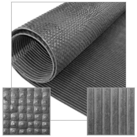 Pre-Cut Rubber Mat - 48 x 72 inch
