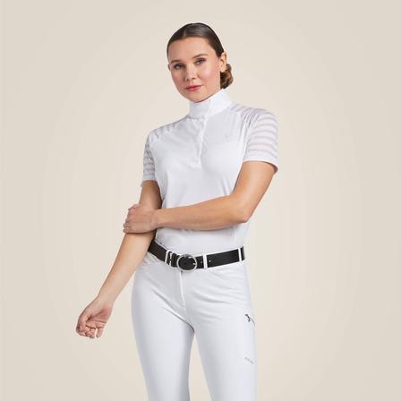Women's VentTek Show Shirt WHITE