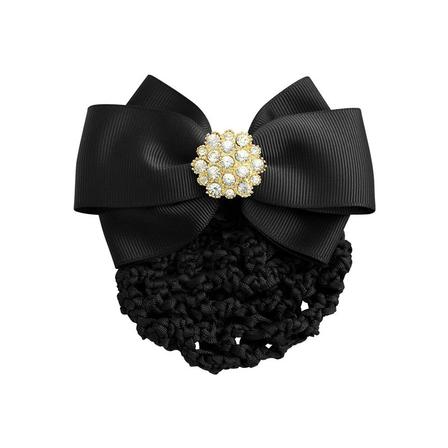 Spiced Equestrian Button Show Bow