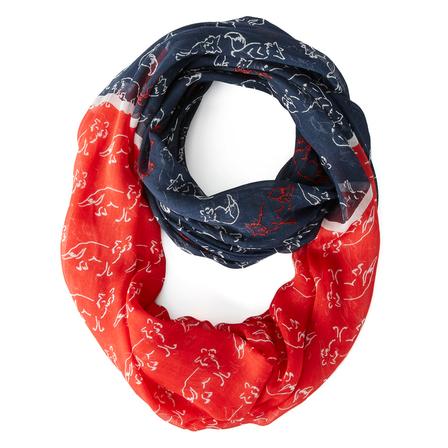 Ariat Womens Foxes Abound Infinity Scarf