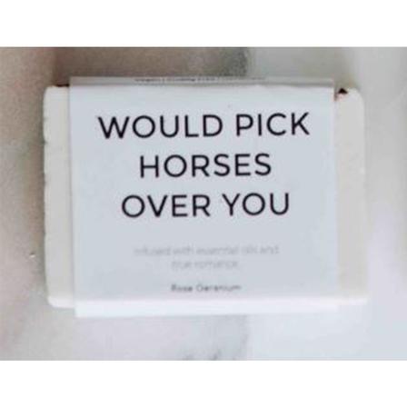 Would Pick Horses Over You – Rose Geranium