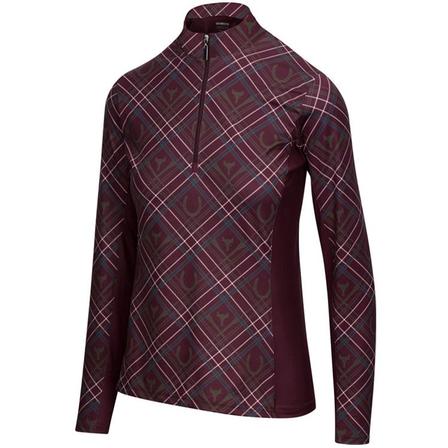 BrioTek 200 Quarter Zip Printed Top