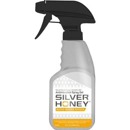 Silver Honey Rapid Wound Repair Spray Gel - 8 Oz