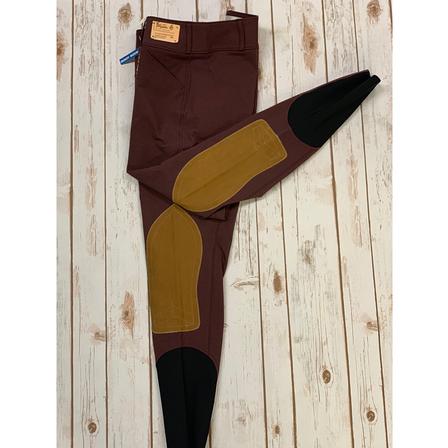 Ladies Trophy Hunter Low Rise Front Zip With Boot Sock BORDEAUX