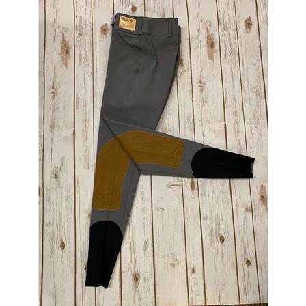 Ladies Trophy Hunter Low Rise Front Zip With Boot Sock TITANIUM