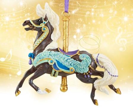 Plume Carousel Ornament