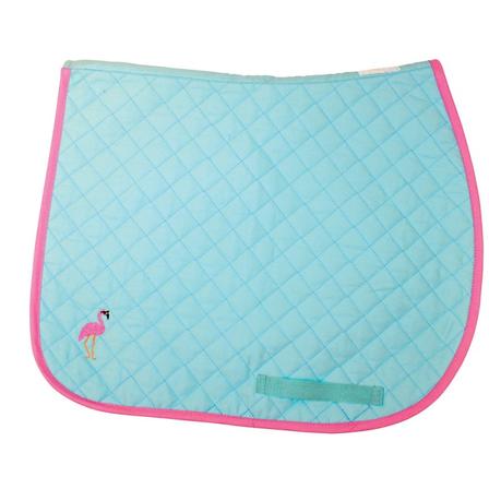 Embroidered Flamingo Baby Pad
