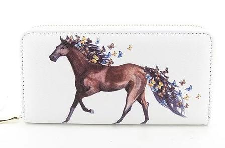 Wallet with Horse & Butterflies