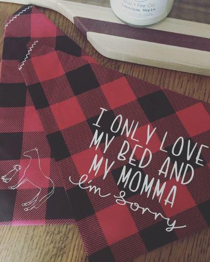 I Only Love My Bed And My Momma Bandana