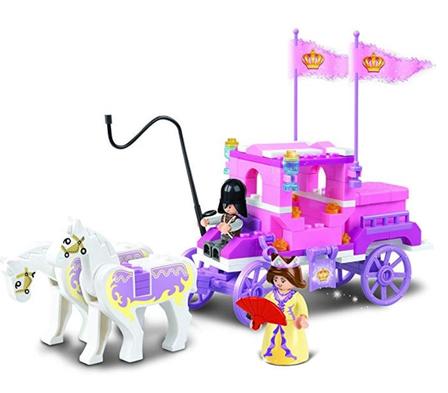Girl's Dream Royal Carriage Building Kit