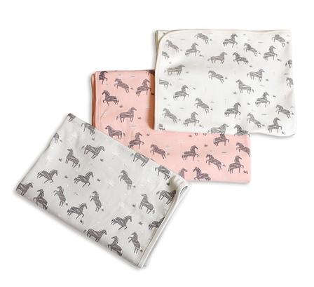 Wild & Free Horse Reversible Blanket