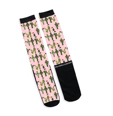 Christmas Cactus Boot Socks