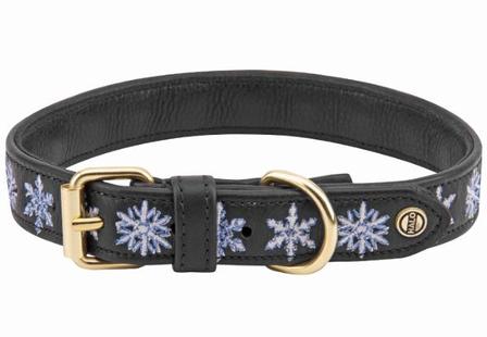 Halo Snowflake Dog Collar