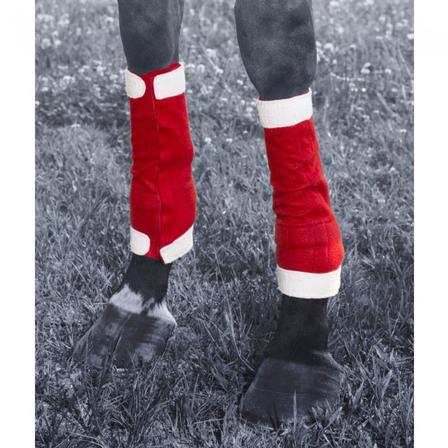 4 Piece Santa Leg Wraps