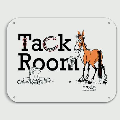 Fergus Barn Sign Tack Room