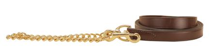 Stitch Lead with Brass Chain