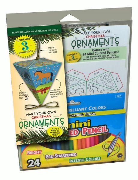 Make Your Own Horsey Christmas Ornament Kit