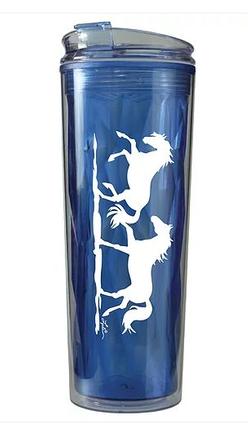 Galloping Horses Travel Tumbler