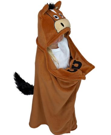Kid's Hooded Blanket