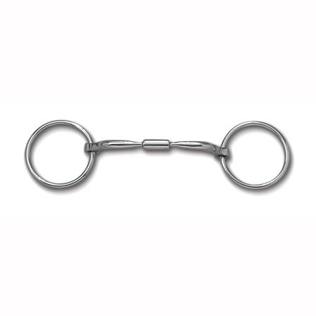 Loose Ring with Stainless Steel Comfort Snaffle Wide Barrel
