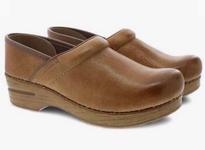 professional honey distressed dansko