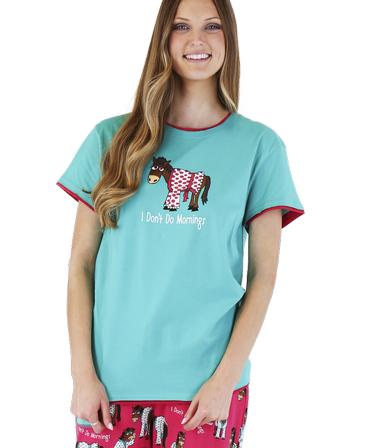 Don't Do Mornings - Women's Regular Fit Tee