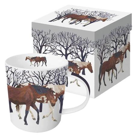 Winter Horses Gift-Boxed Mug