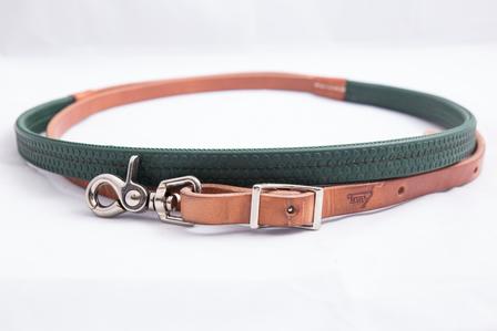 Rubber Grip Roping Reins