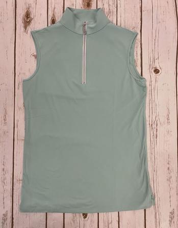 Tailored Sportsman Sleeveless IceFil Zip Top