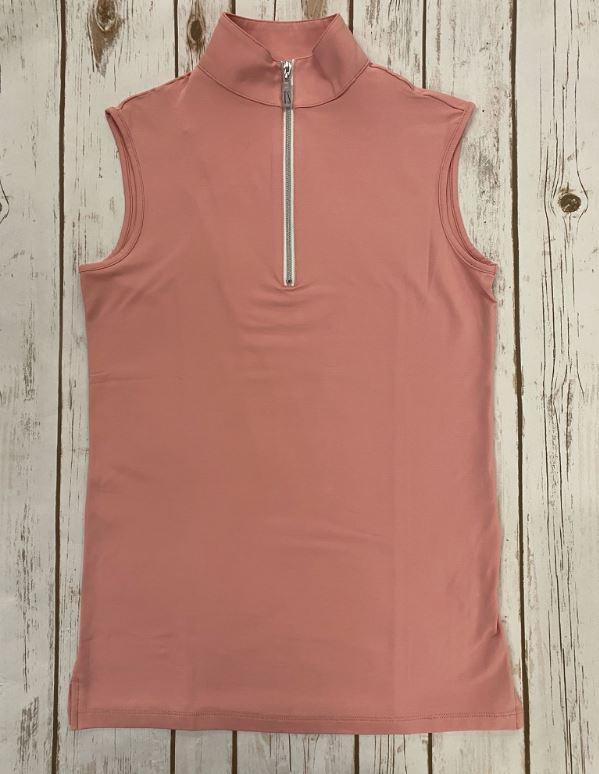 Tailored Sportsman Sleeveless Icefil Zip Top
