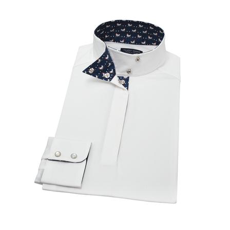 “Strutting Chicken” Ladies Talent Yarn Wrap Collar Show Shirt