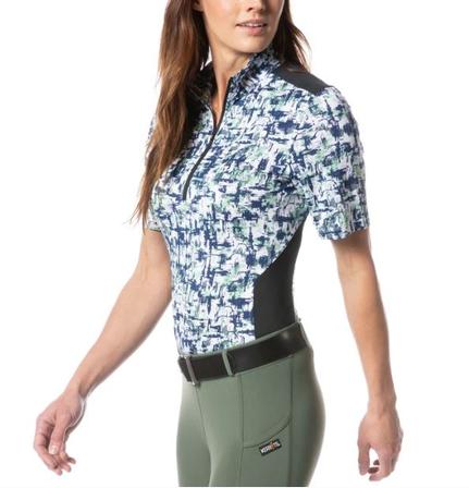 Ice Fil Lite Short Sleeve Riding Shirt - Print