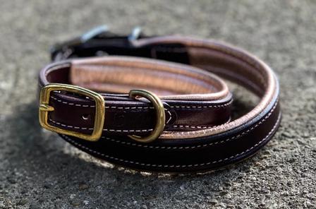 Signature Dog Collar HAVANA/ROSE_GOLD