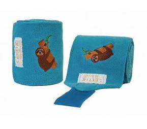 Embroidered Sloth Polo Wraps