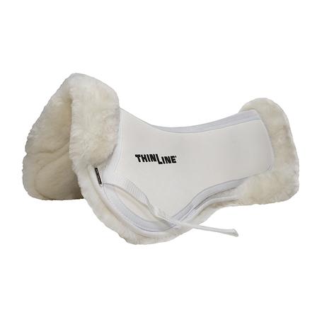 Full Sheepskin Trifecta Half Pad WHITE