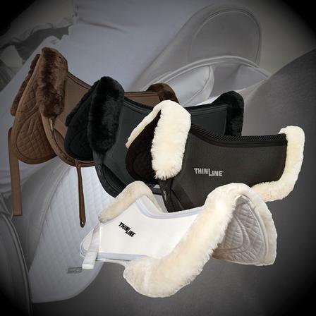 Trifecta Half Pad with Sheepskin Rolls