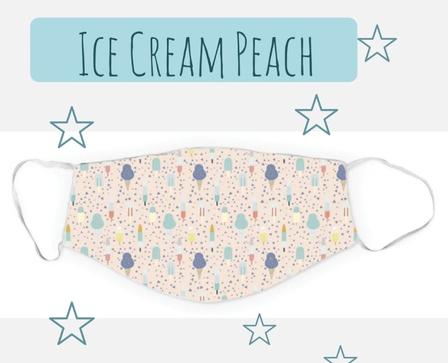 Ice Cream Peach Face Mask