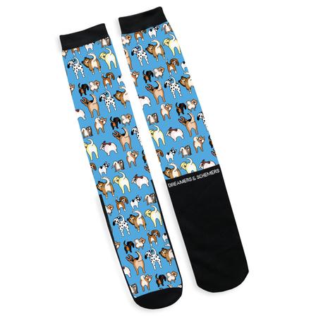 Dog Squeaks Boot Socks